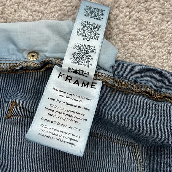 Frame Denim Le Skinny de Jeanne Crop - Picture 6 of 6